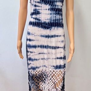 Free People Tie Dyed Swimsuit Coverup/Dress